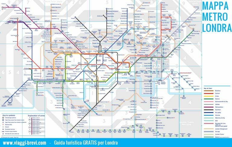 Guida Alla Metro Di Londra Mappa Biglietti Orari 2024