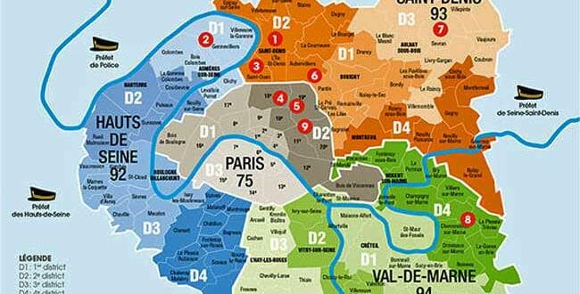 Parigi: mappa delle zone pericolose